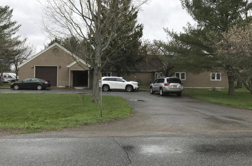 This April 24, 2017 photo shows the exterior of the state group home in Rome, N.Y., where severely disabled patient Steven Wenger was twice found to have been infested with maggots near his breathing tube. The Associated Press obtained a confidential report on the state investigation that determined the 2016 infestations at the group home were the result of neglect by caregivers. In most states, details of abuse and neglect investigations in state-regulated institutions for the disabled are almost never made public. (AP Photo/David Klepper)