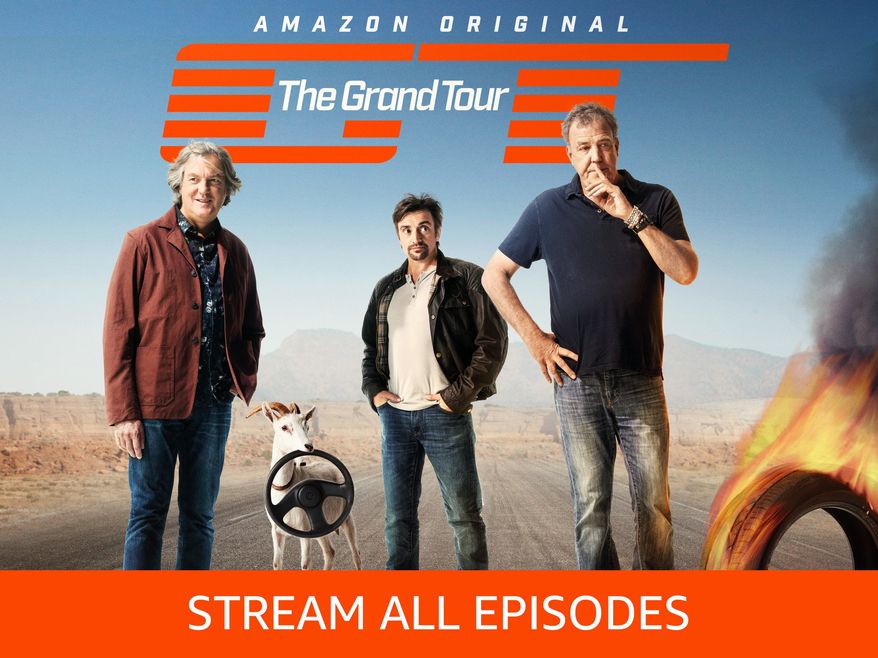 Promotional image for Amazon's "The Grand Tour" (Amazon.com)