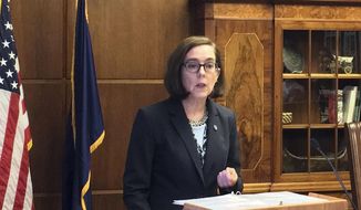 In a Nov. 17 letter to Gov. Kate Brown, the Oregon Health Authority (OHA) documented the myriad ways in which the agency tasked with managing the state&#39;s $9.3 billion Medicaid program has wasted or misallocated taxpayer dollars. (Associated Press) **FILE**