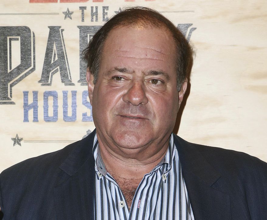 FILE - In this Feb. 3, 2017, file photo, Chris Berman attends ESPN: The Party 2017, in Houston. Connecticut officials are investigating a restaurant where authorities say the wife of longtime ESPN broadcaster Chris Berman had lunch before she died in a car crash. A state Department of Consumer Protection spokeswoman said Tuesday, Aug. 15, 2017, that the state Liquor Control Commission’s investigation into the Good News Cafe in Woodbury, Conn., opened after the agency received information regarding the serving of alcohol to 67-year-old Katherine Berman. The Cheshire woman was killed May 9.(Photo by John Salangsang/Invision/AP, File)