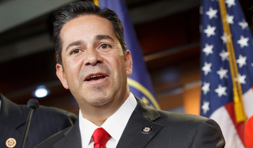 Democratic Congressional Campaign Committee Chairman Rep. Ben Ray Lujan said his party would not impose an abortion litmus test for its candidates. (Associated Press)
