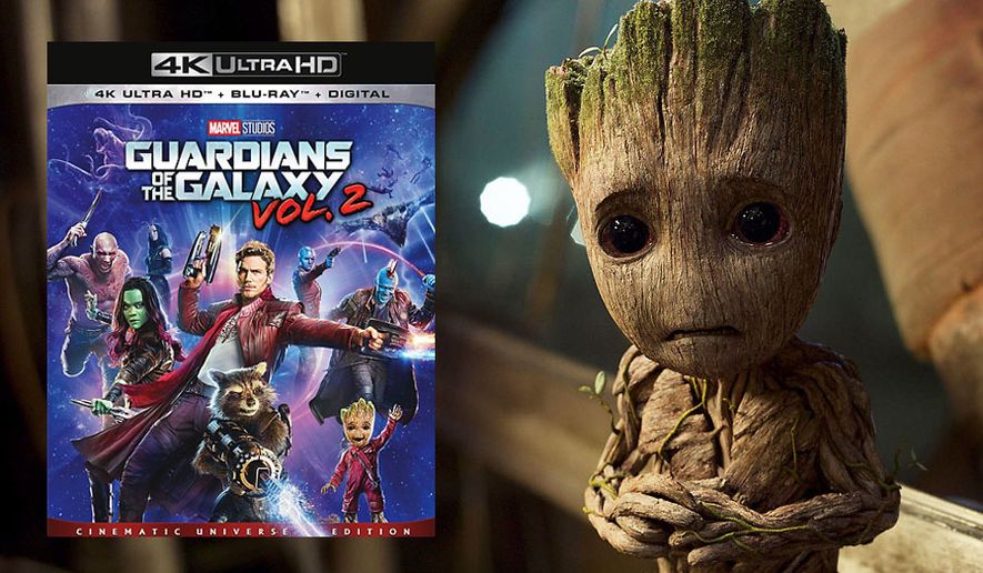 Baby Groot stars in &quot;Guardians of the Galaxy Vol. 2: Cinematic Universe Edition,&quot; now available on 4K Ultra HD from Walt Disney Studios Home Entertainment.