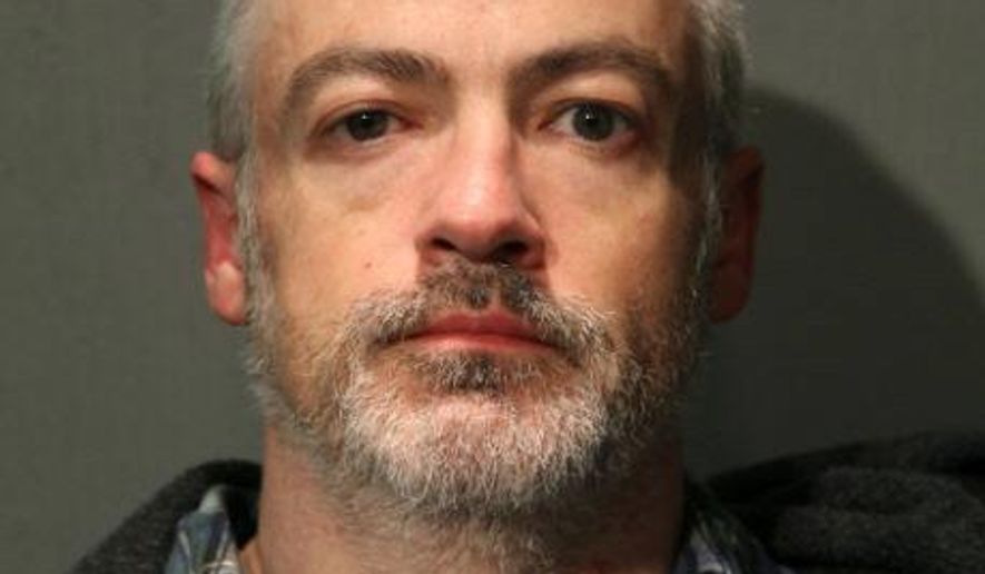 This booking photo provided by the Chicago Police Department shows Wyndham Lathem on Saturday, Aug. 19, 2017.  Lathem, a Northwestern University professor, and Andrew Warren, an Oxford University financial officer, have been charged with first-degree murder in the death of Trenton James Cornell-Duranleau, a Michigan native who had been working in Chicago. Authorities say Cornell-Duranleau suffered more than 40 stab wounds to his upper body during the July attack in Lathem&#39;s high-rise Chicago condo. Lathem and Warren surrendered peacefully to police in California on Aug. 4 after an eight-day manhunt. (Chicago Police Department via AP)