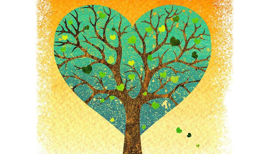 Hearts Instead of Hate Illustration by Greg Groesch/The Washington Times