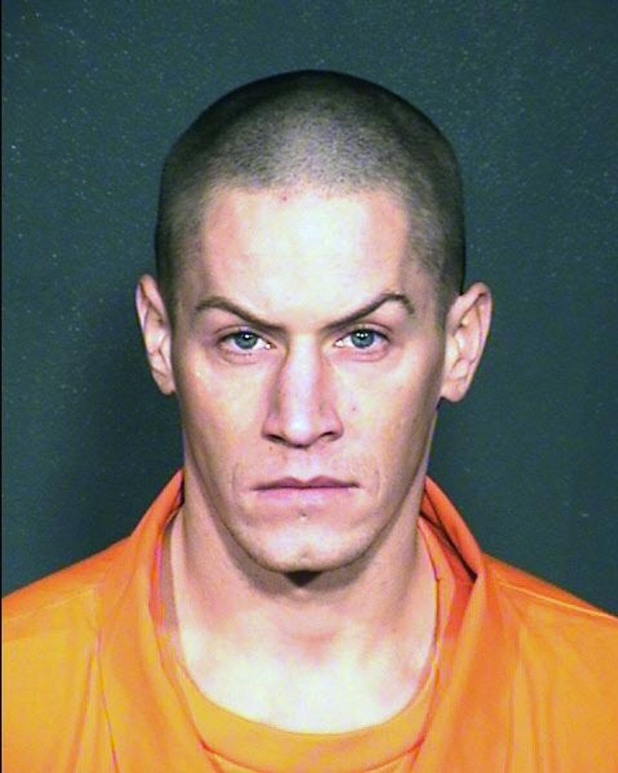 This undated booking photo provided by the Arizona Department of Corrections shows former inmate Anthony Allen. An Arizona judge has decided the comments made by Allen's cellmate before being read his Miranda rights are useable in court because he voluntarily made them. Attorneys argued whether the evidence could be used before jury selection started on Monday, Aug. 28, 2017 for Tyler Bondy's trial. Bondy is accused of killing Allen, in July 2015. (Arizona Department of Corrections via AP)