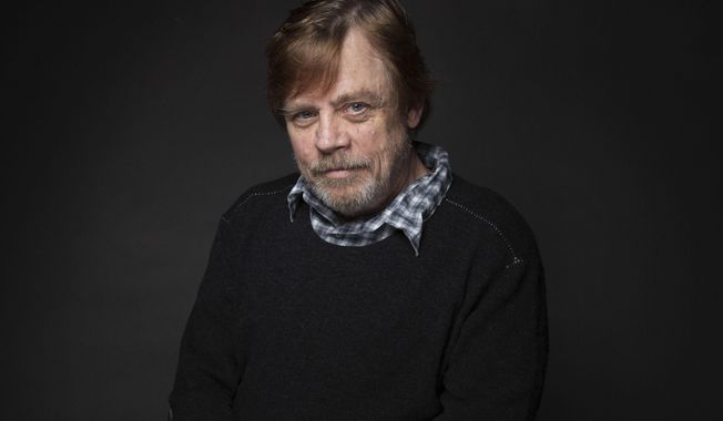 FILE - In this Jan. 23, 2017 file photo, actor Mark Hamill poses for a portrait during the Sundance Film Festival in Park City, Utah. Hamill returns as Luke Skywalker in the upcoming &amp;quot;Star Wars: The Last Jedi,&amp;quot; in theaters December 15. (Photo by Taylor Jewell/Invision/AP, File)