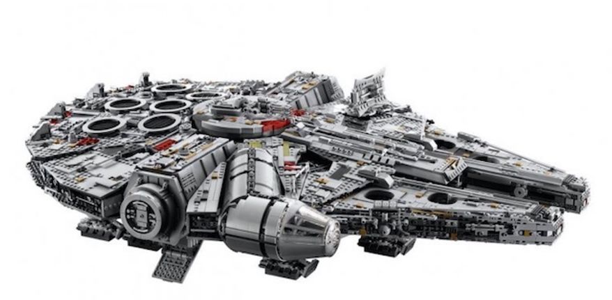 Lego will release The Ultimate Collector's Series Millennium Falcon on Oct. 1, 2017. The "Lego Star Wars" toy will be the largest set ever for the company. (Image: Lego)