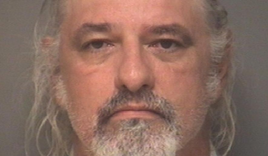 This undated photo provided by the Albemarle-Charlottesville Regional Jail shows Richard Wilson Preston, who is charged with discharging a firearm within 1,000 feet of a school during the Aug. 12, 2017, white nationalist rally in Charlottesville, Va. Preston waived his right to challenge extradition during a hearing in Baltimore County, Md, on Monday, Aug. 28.(Albemarle-Charlottesville Regional Jail via AP)