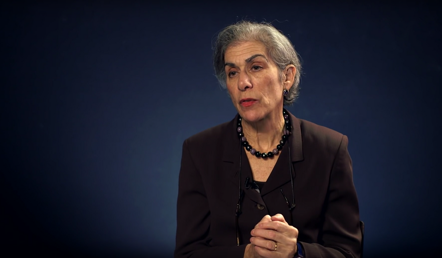 Amy Wax (Screen shot of video by American Enterprise Institute)