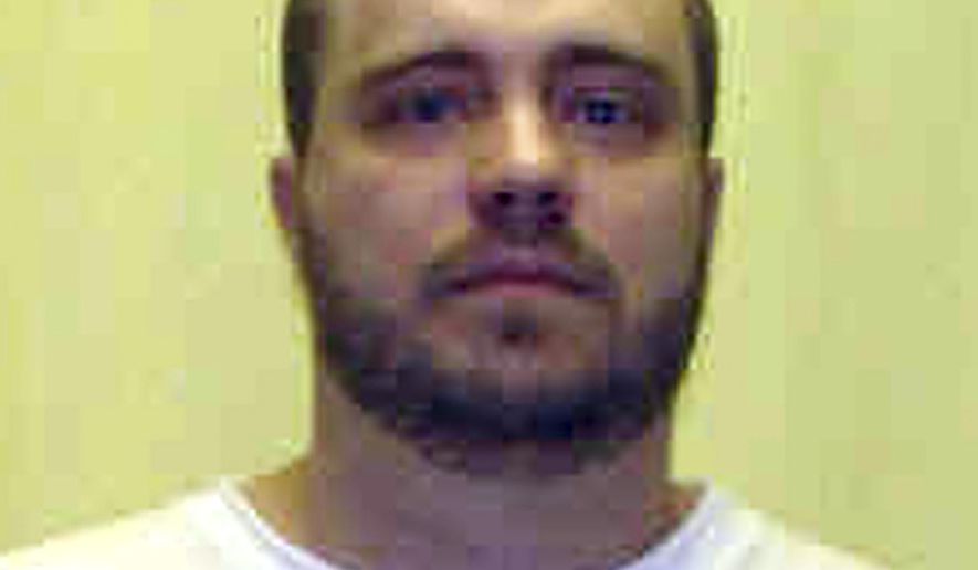 This undated photo provided by the Ohio Department of Rehabilitation and Corrections shows Gary Otte. Ohio Gov. John Kasich on Friday, Sept. 1, 2017, said he won't spare a condemned killer who shot two people to death in back-to-back robberies over two days. Otte, 45, was sentenced to die for the Feb. 12, 1992, killing of Robert Wasikowski and the Feb. 13, 1992, killing of Sharon Kostura. Both slayings took place in an apartment building in Parma, in suburban Cleveland. (Ohio Department of Rehabilitation and Corrections via AP)