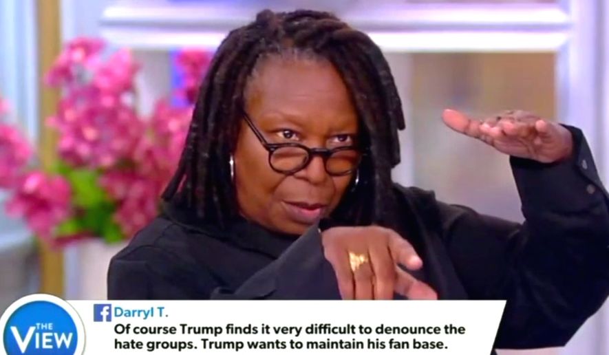 Whoopi Goldberg of ABC’s “The View” talks about so-called &quot;antifascist” groups during a Sept. 15, 2017, broadcast. (Image: ABC, &quot;The View,&quot; screenshot)