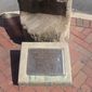 A historic auction block located in Fredericksburg, Va., which was used to sell slaves. City residents will weigh in online and at a public hearing about the fate of the controversial marker. (City of Fredericksburg website)
