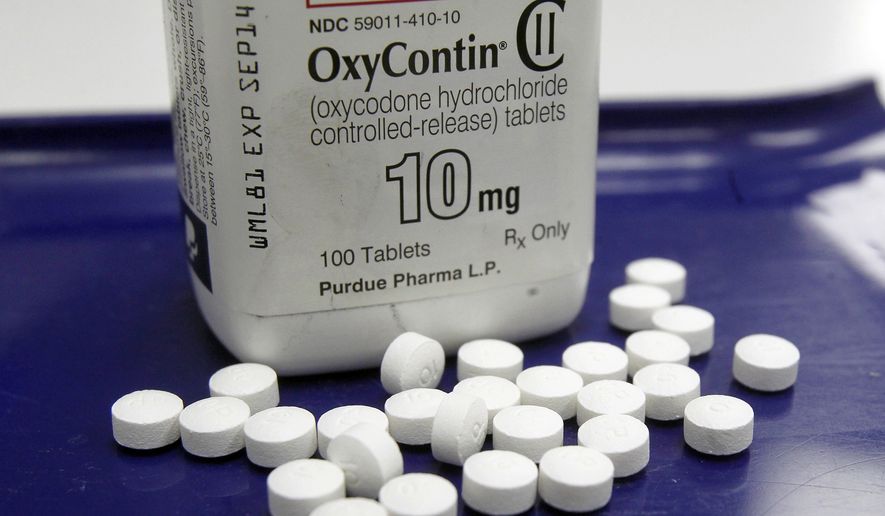 A study says opioids can be prescribed safely for five days to as long as two weeks for certain medical procedures. (Associated Press/File)