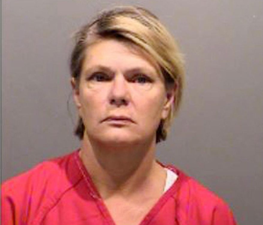 This undated photo provided by Colorado First Judicial District Attorney shows Richelle Schultz. Schultz, a former caseworker in Jefferson County, faces 12 counts of attempting to influence a public servant and 10 counts of forgery. Prosecutors say Schultz falsely entered details of interviews with alleged victims of child abuse and family members but didn't actually do the interviews. (Colorado First Judicial District Attorney via AP)