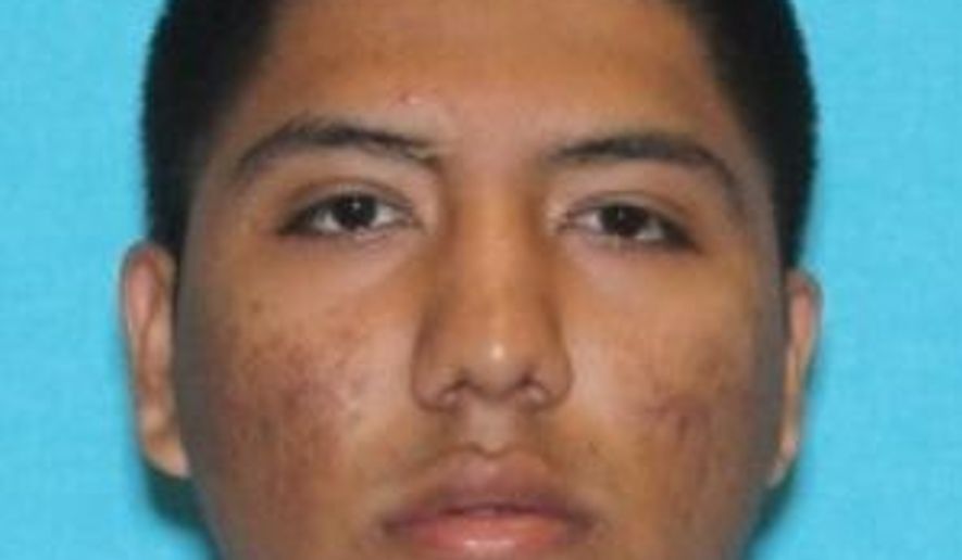 This undated booking photo provided by the Texas Department of Public Safety shows Christopher Ricardo Gonzalez. The Texas Department of Public Safety's website said Tuesday, Sept. 19, 2017 that Gonzalez who was named one of Texas' 10 Most Wanted fugitives was arrested in Los Angeles. Authorities said he was among a group of suspects wanted for several home invasions in Dallas from October 2016 until February 2017. (Texas Department of Public Safety via AP)