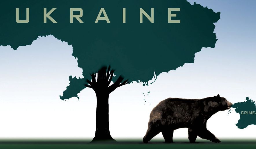 Illustration on Russia&#x27;s attacks on Ukraine by M. Ryder/Tribune Content Agency