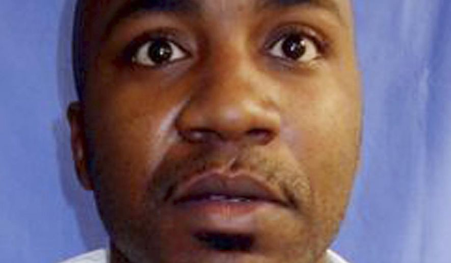 FILE - This March 16, 2017, file photo provided by the Arkansas Department of Correction shows Brandon Hardman at the Cummins Unit prison in Varner, Ark. Hardman was convicted of capital murder at age 16 and received a mandatory sentence of life without parole following his conviction in 2002. The Arkansas Supreme Court said Thursday, Sept. 21, 2017, that Hardman and six other inmates in Pulaski County are entitled to new sentencing hearings. (Arkansas Department of Correction via AP, File)