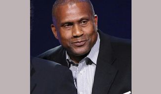 FILE - In this April 27, 2016 file photo, Tavis Smiley appears at the 33rd annual ASCAP Pop Music Awards in Los Angeles. Smiley is planning a nationwide tour of a theatrical production for next year focusing on the last year of King’s life to mark the 50th anniversary of his assassination on April 4, 1968. The last year of King’s life was a time when he reviled by many for expanding his critique of America past racism to poverty issues and the Vietnam War. (Photo by Rich Fury/Invision/AP, File)
