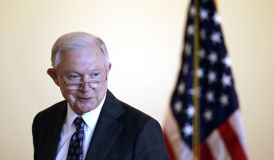 Attorney General Jeff Sessions speaks to law enforcement officials about transnational organized crime and gang violence at the Federal Courthouse Thursday, Sept. 21, 2017, in Boston. Sessions has called crime groups, like MS-13, &amp;quot;one of the gravest threats to American safety.&amp;quot; (AP Photo/Stephan Savoia)
