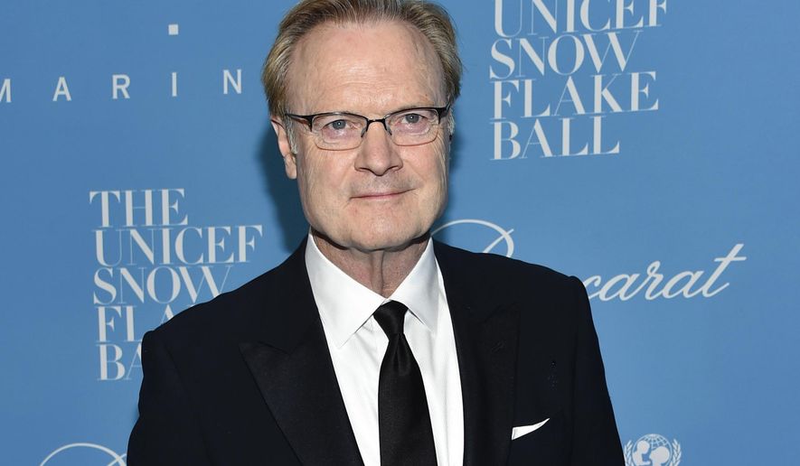 FILE - In this Nov. 29, 2016, file photo, Lawrence O&#39;Donnell attends the 12th Annual UNICEF Snowflake Ball in New York. The MSNBC anchor apologized on Sept. 20, 2017, after clips surfaced of him profanely yelling at staffers in between segments of his prime-time program.(Photo by Evan Agostini/Invision/AP, File)