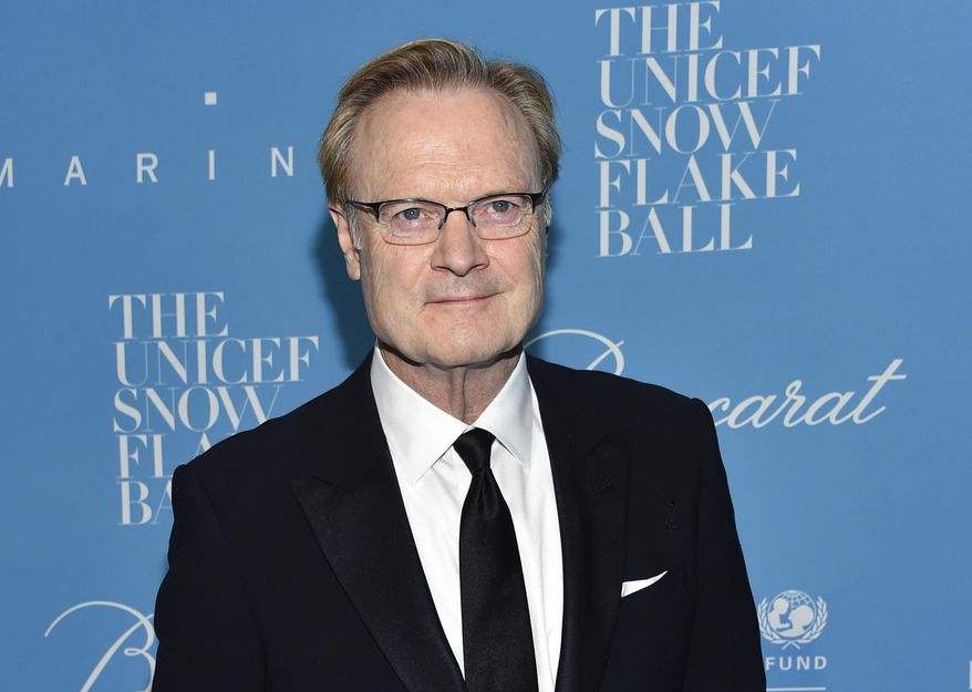 FILE - In this Nov. 29, 2016, file photo, Lawrence O&#x27;Donnell attends the 12th Annual UNICEF Snowflake Ball in New York. The MSNBC anchor apologized on Sept. 20, 2017, after clips surfaced of him profanely yelling at staffers in between segments of his prime-time program.(Photo by Evan Agostini/Invision/AP, File)