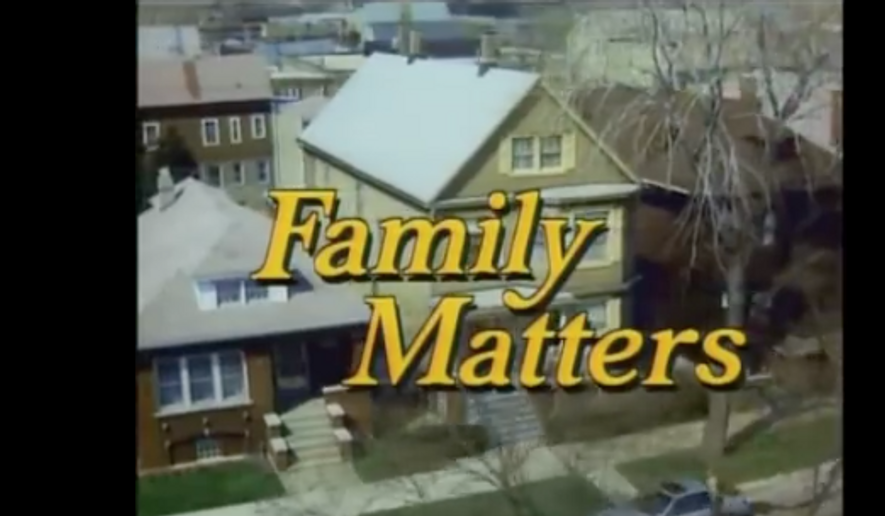 Screen capture from video of the opening credits for the 1990s sitcom "Family Matters." On Sept. 21, 2017, DNAInfo.com reported that the Chicago house made famous by the show would be demolished to make room for a new apartment unit.
