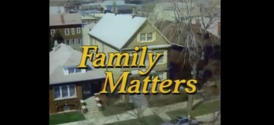 Screen capture from video of the opening credits for the 1990s sitcom "Family Matters." On Sept. 21, 2017, DNAInfo.com reported that the Chicago house made famous by the show would be demolished to make room for a new apartment unit.