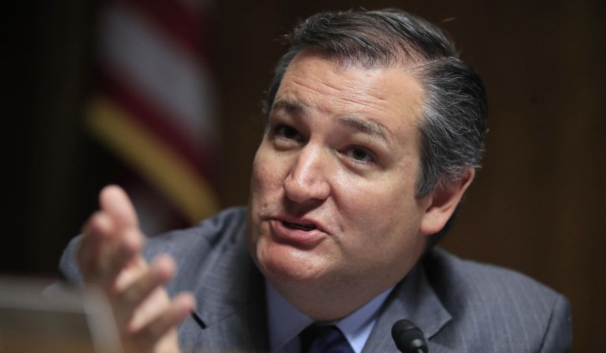 Sen. Ted Cruz, whose full name is Rafael Edward Cruz, is poking fun at political challenger Beto O&#39;Rourke, whose real first name is Robert. (Associated Press/File)