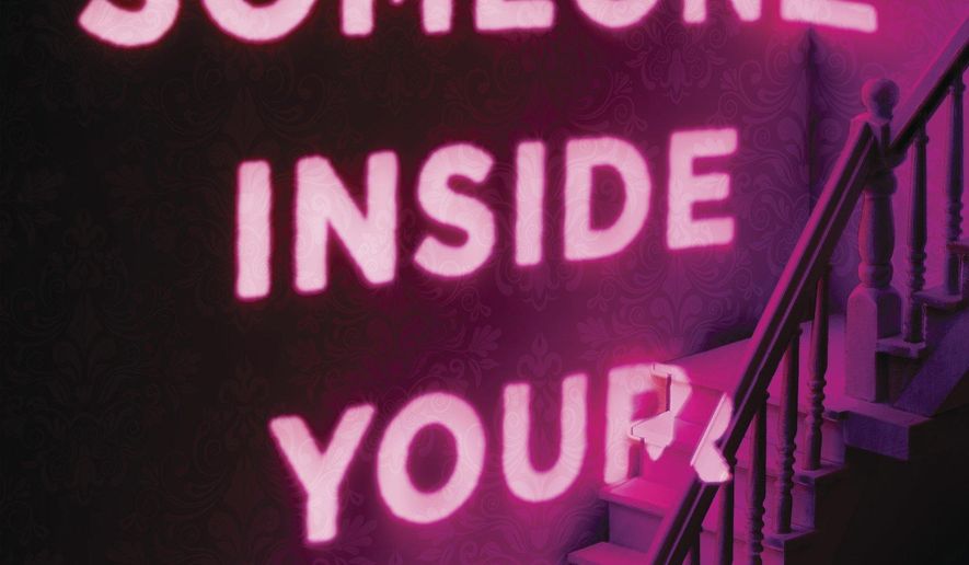 This cover image released by Dutton Children’s Books shows "There's Someone Inside Your House," by Stephanie Perkins. (Dutton Children’s Books via AP)