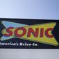 This Monday, March 9, 2015, file photo shows a sign for a Sonic Drive-In in Holmes, Pa. Sonic says there&#39;s been some &quot;unusual activity&quot; on credit cards used at some of its drive-in restaurants. The chain said that it is working with third-party forensic experts and law enforcement officials on the incident. (AP Photo/Matt Rourke, File)