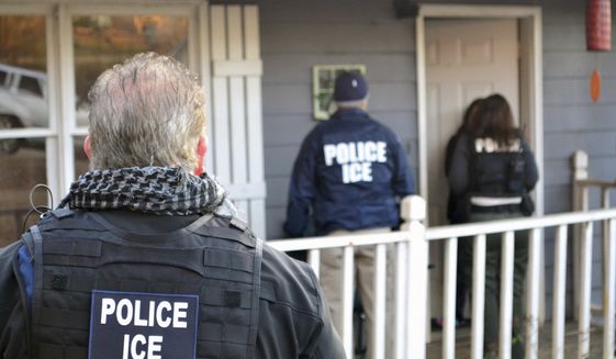 U.S. Immigration and Customs Enforcement was among the most embattled agencies in the previous administration, with deportation officers saying they signed up to enforce immigration laws only to have Obama officials put severe restrictions on when and how they could carry out their duties. (Associated Press/File)