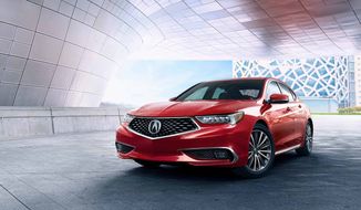 For a joy ride or the daily grind of getting to work and home, the 2018 Acura TLX makes the driving experience fun. (Courtesy of Acura).

