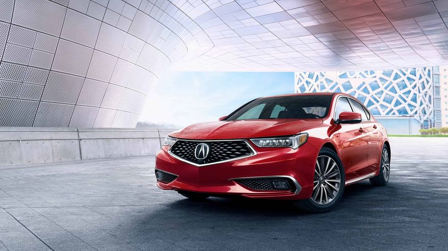 For a joy ride or the daily grind of getting to work and home, the 2018 Acura TLX makes the driving experience fun. (Courtesy of Acura).