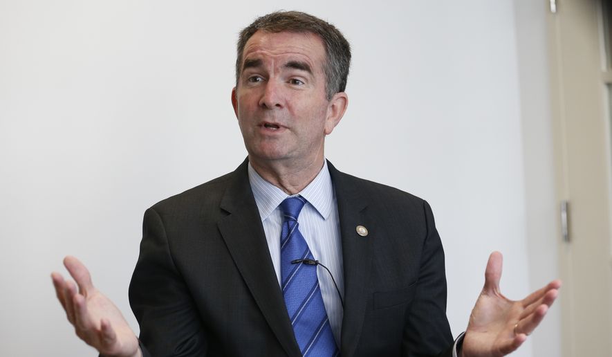 Gubernatorial candidate Ralph Northam is part of the new trend for Virginia Democrats, who have found that their path to victory runs through the growing suburbs of Washington and Richmond, and the Tidewater area. (Associated Press/File)