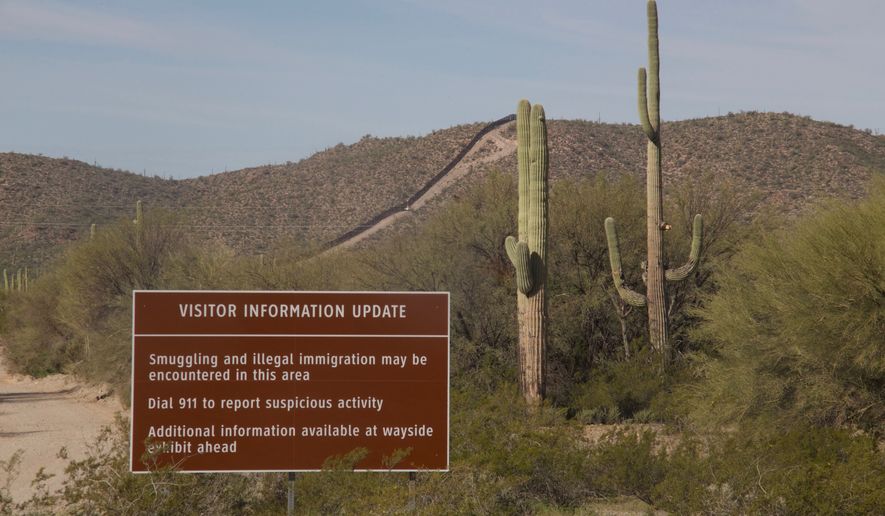 Drug traffickers were once so prevalent in Organ Pipe Cactus National Monument that visits were limited. Now all 516 square miles of its sweeping mountains and cactus-covered terrain is fully accessible. (Stephen Dinan/The Washington Times)