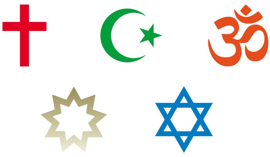 Religion symbols (SPONSORED)
