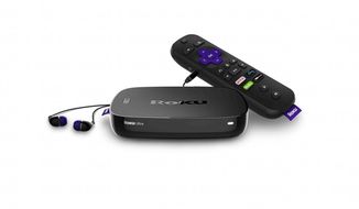 This photo provided by Roku shows the Roku Ultra video streaming player. Bolstered by a $113 million infusion from investors, Roku is reducing the price on the next generation of its best video streaming player in an attempt to fend off competitive threats from Apple and Amazon. (Roku via AP)