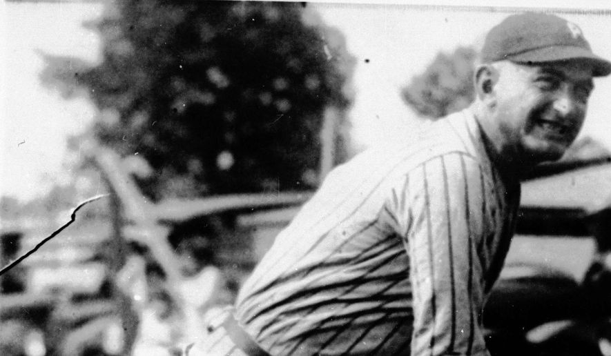 FILE - This is an undated file photo showing Shoeless Joe Jackson. In 1917, two years before their scandalous appearance in the 1919 World Series, the White Sox beat the Giants in the World Series and Jackson batted .301. (AP Photo/File)