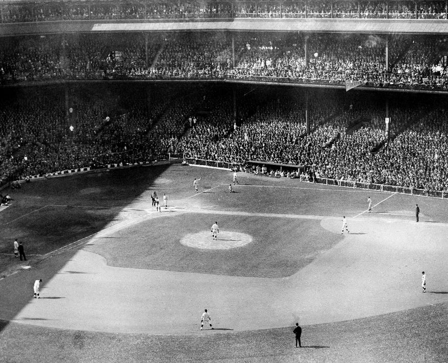 13. Pittsburgh Pirates vs. Washington Senators: 1925 World Series - Pittsburgh Pirates won in 7 games Shown in photo is a general view of World Series first game in 1925. (AP Photo)