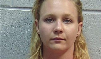 This June 2017 file photo released by the Lincoln County (Ga.) Sheriff&#39;s Office, shows Reality Winner. (Lincoln County (Ga.) Sheriff&#39;s Office via AP, File)