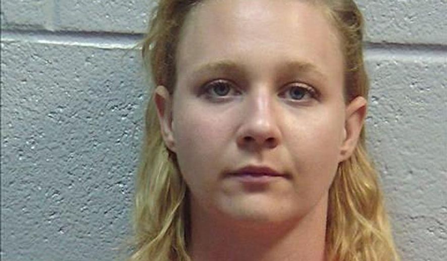 This June 2017 file photo released by the Lincoln County (Ga.) Sheriff&#39;s Office, shows Reality Winner. (Lincoln County (Ga.) Sheriff&#39;s Office via AP, File)
