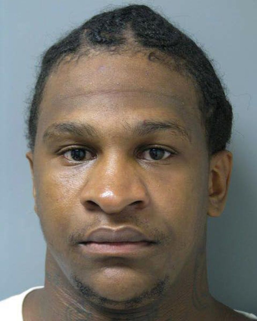 FILE - This undated photo provided by the Monroe Police Department shows Quinton Tellis, who was charged with capital murder in the December 2014 death of Jessica Chambers. Jury selection is set to begin on Monday, Oct. 9, 2017, in Tellis' murder trial. He has pleaded not guilty. (Monroe Police Department via AP, File)