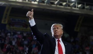 President Trump swung Pennsylvania to the Republican Party for the first time since 1988, but his support in the Keystone State has been fraying. (Associated Press)