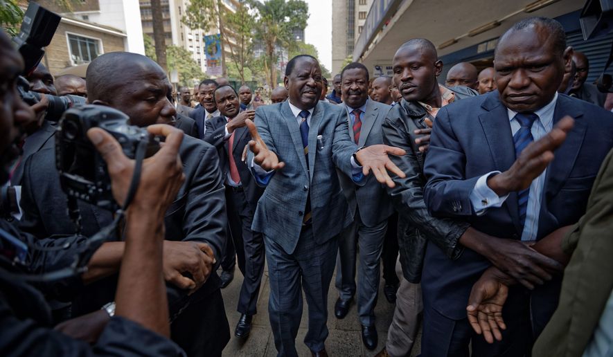 Raila Odinga has withdrawn his candidacy for the fresh presidential election ordered by the country&#x27;s Supreme Court, saying the election commission has not made the changes to avoid the &quot;irregularities and illegalities&quot; cited in the nullified August vote. (Associated Press/File)