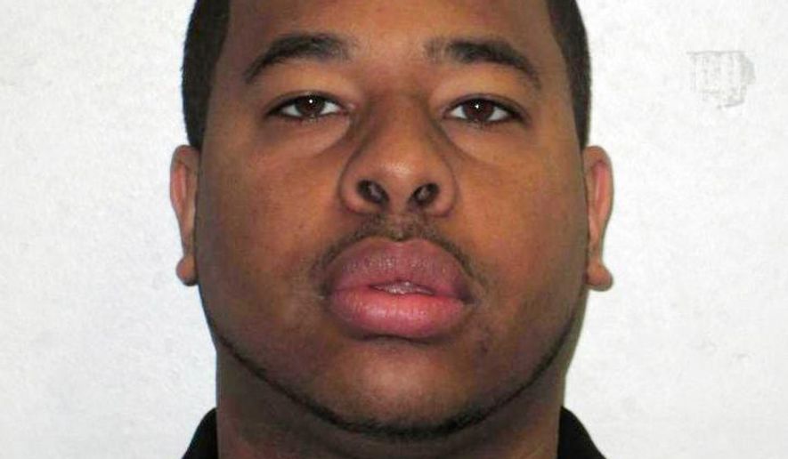 This undated photo made available by the North Carolina Department of Public Safety shows Corrections Officer Justin Smith. Authorities identified Smith as one of two employees killed Thursday, Oct. 12, 2017, during an attempted inmate escape from a North Carolina prison. (North Carolina Department of Public Safety via AP)