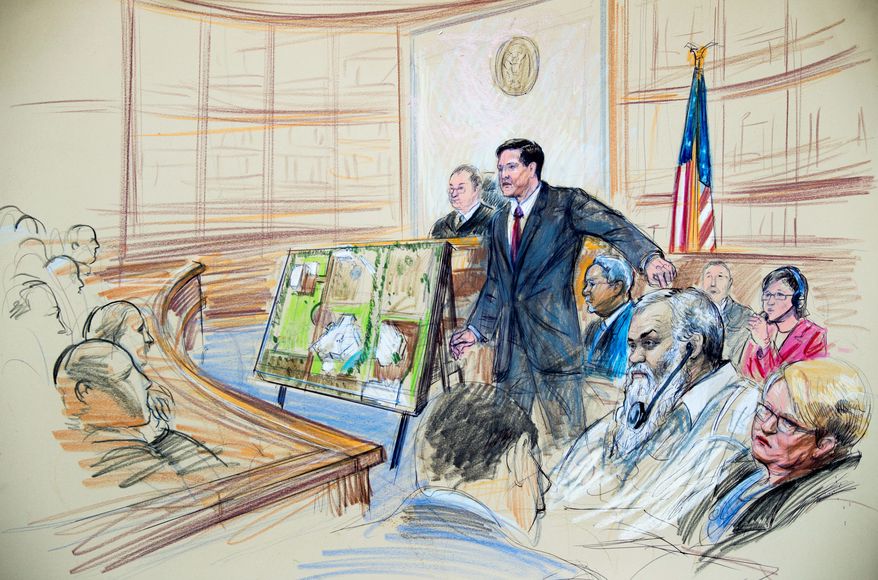 The FBI said that Ahmed Abu Khattala, who was allegedly behind the Benghazi attack of Sept. 11, 2012, suffered bruises during his arrest when he resisted authorities. (Associated Press)