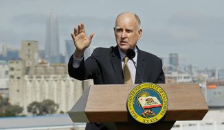 &quot;Depriving any student of higher education opportunities should not be done lightly, or out of fear of losing state or federal funding,&quot; California Gov. Jerry Brown said in vetoing a bill to codify into state law federal sexual assault guidance on campuses. (Associated Press)