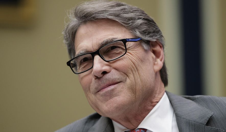 Speaking at a regional oil summit on Wednesday in South Africa, Energy Secretary Rick Perry said it was time to break the global &quot;culture of shame&quot; around using oil, gas and coal. (Associated Press/File)