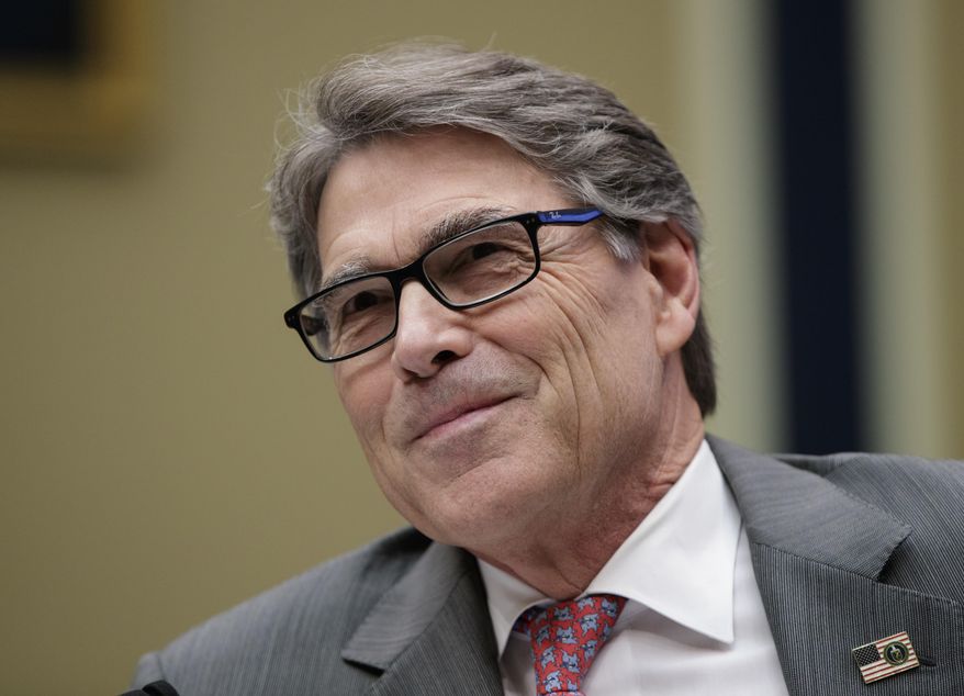 Speaking at a regional oil summit on Wednesday in South Africa, Energy Secretary Rick Perry said it was time to break the global &quot;culture of shame&quot; around using oil, gas and coal. (Associated Press/File)