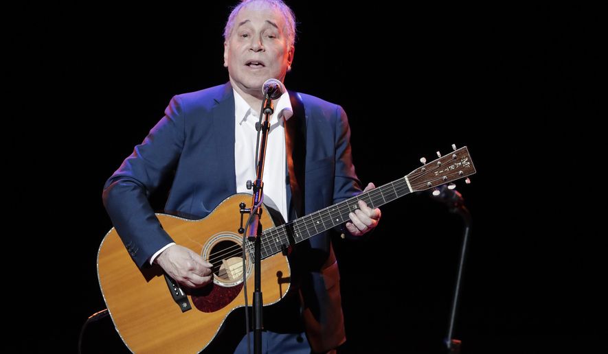 In this Sept. 22, 2016 file photo, musician Paul Simon performs during the Global Citizen Festival in New York. (AP Photo/Julie Jacobson, File)